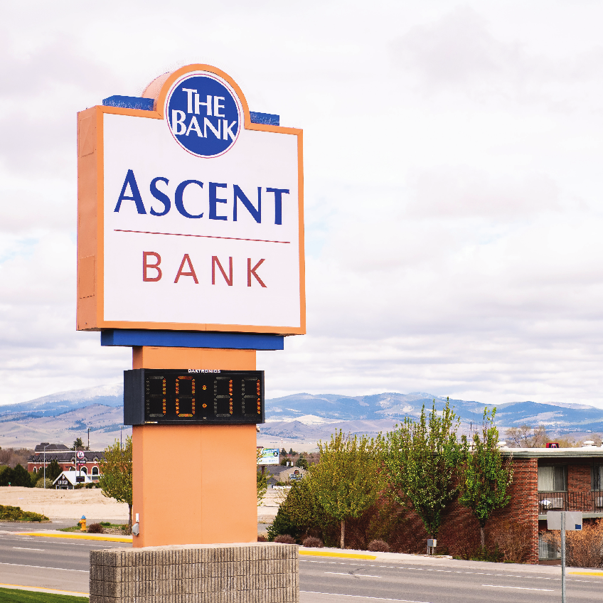 ascent bank building in helena mt community